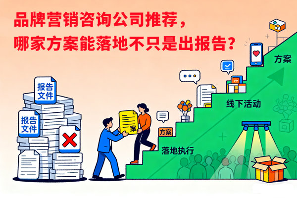 品牌營銷咨詢公司推薦，哪家方案能落地不只是出報告？