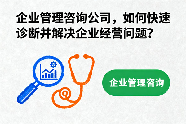 企業(yè)管理咨詢公司，如何快速診斷并解決企業(yè)經(jīng)營(yíng)問題？
