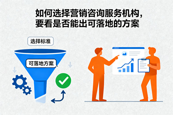 如何選擇營(yíng)銷咨詢服務(wù)機(jī)構(gòu)，要看是否能出可落地的方案