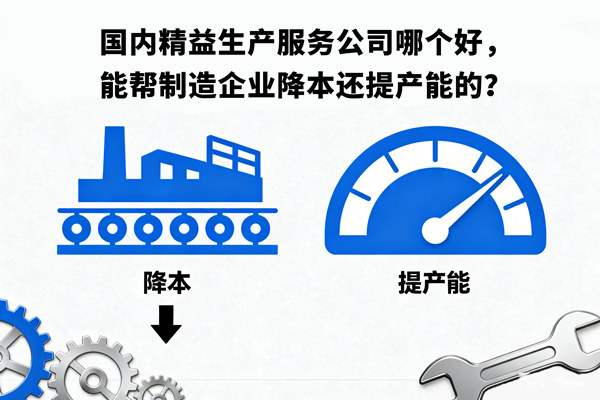 國內精益生產服務公司哪個好，能幫制造企業(yè)降本還提產能的？