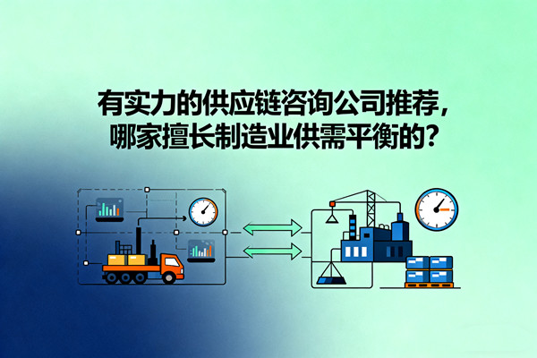 有實力的供應鏈咨詢公司推薦，哪家擅長制造業(yè)供需平衡的？