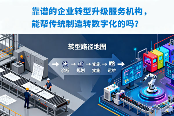 靠譜的企業(yè)轉(zhuǎn)型升級(jí)服務(wù)機(jī)構(gòu)，能幫傳統(tǒng)制造轉(zhuǎn)數(shù)字化的嗎？