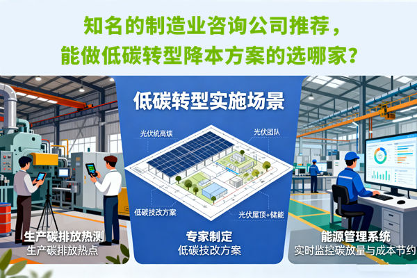 知名的制造業(yè)咨詢公司推薦，能做低碳轉(zhuǎn)型降本方案的選哪家？